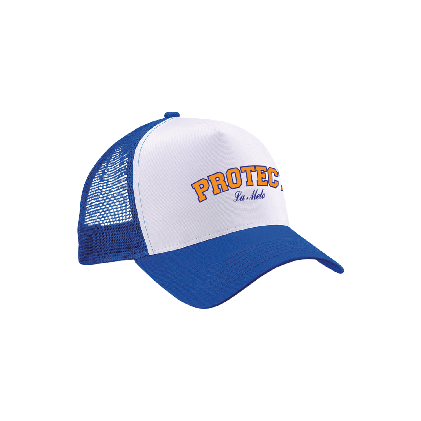 Trucker hat bleu