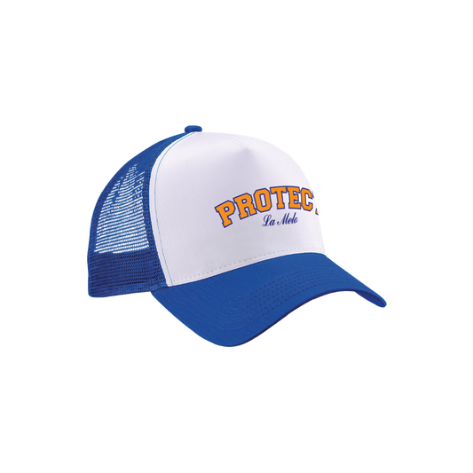 Trucker hat bleu